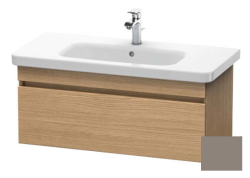 Тумба под раковину для консоли/столешницы Duravit DuraStyle 90х47,8х51,2 см, подвесная, ДСП, цвет: дуб европейский/базальт, 1 выдвижной ящик, прямоугольная