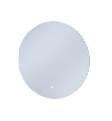Зеркало IDDIS Bild, 80х80х3 см с LED/ЛЕД-подсветкой, выключатель сенсорный, для ванны, навесное/подвесное/настенное, круглое