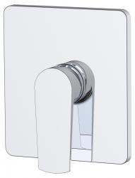 Смеситель для душа BelBagno Carin, встраиваемый, однорычажный, без излива, керамический, латунь, цвет хром