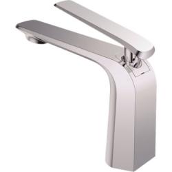 Смеситель для умывальника ROSE однорычажный, неповоротный, длина 127 мм, латунь, цвет хром