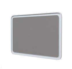 Зеркало IDDIS Esper, 100х60х30 см, с LED/ЛЕД-подсветкой, прямоугольное, без антизапотевания, диммер, выключатель бесконтактный, для ванны, навесное/подвесное/настенное