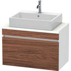Тумба под раковину для консоли/столешницы Duravit DuraStyle 90х54,8х51,2 см, подвесная, ДСП, цвет: орех темный/белый матовый, 1 выдвижной ящик, прямоугольная