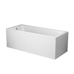 Ванна Am.Pm Gem 175х75 акриловая, цвет белая, (без гидромассажа, рамы, сифона, фронтальной панели) прямоугольная, левосторонняя/правосторонняя