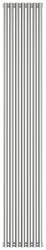 Радиатор отопления Сунержа Эстет-00 1800х315 7 секций, цвет сатин, универсальное подключение, нержавеющая сталь, трубчатый