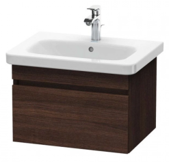 Тумба/шкафчик для консоли/столешницы Duravit DuraStyle под раковину 60х54,8х51,2 см, подвесная, ДСП, цвет: каштан темный, 1 выдвижной ящик, прямоугольная