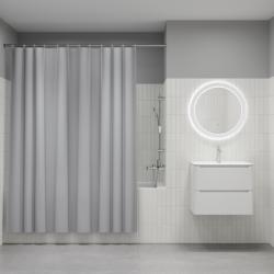 Шторка Iddis Promo PEVA цвет светло-серый, 2000x1800 мм водонепроницаемый материал P10PE18i11