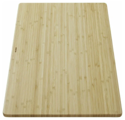 Разделочная доска BLANCO из бамбука 42,4х28 см, для кухонных моек, прямоугольная, из натурального дерева (бамбук), цвет натуральное дерево, подходит для моек SOLIS, ETAGON, ANDANO, устанавливается на мойку