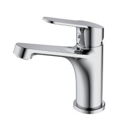 Смеситель для раковины/умывальника Splenka S07.10 однорычажный, неповоротный, фиксированный излив, длина 118 мм, высота 97 мм, латунь, цвет хром