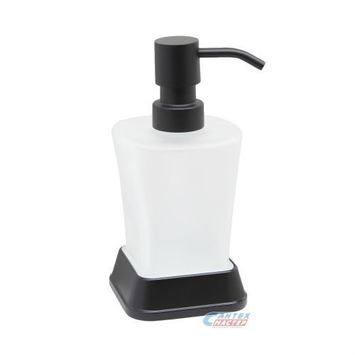 Дозатор для жидкого мыла Wasserkraft Amper K-5499BLACK отдельно стоящий