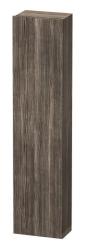 Пенал Duravit DuraStyle, 40x24x180 см, подвесной, (правый), с дверцей, с полкой, со стеклянными полками, цвет: сосна терра, в ванную комнату