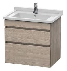 Тумба/шкафчик для консоли/столешницы Duravit DuraStyle под раковину 50х54,8х51,2 см, подвесная, ДСП, цвет: сосна серебристая, 2 выдвижных ящика, прямоугольная