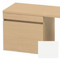 Тумба/шкафчик для консоли/столешницы Duravit DuraStyle под раковину 50х54,8х51,2 см, подвесная, ДСП, цвет: натуральный дуб/белый матовый, 1 выдвижной ящик, прямоугольная