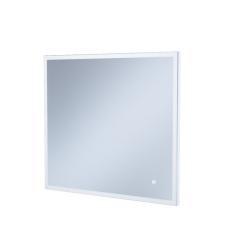 Зеркало IDDIS Brick, 80х70х29 см, с LED/ЛЕД-подсветкой, прямоугольное, с антизапотеванием, выключатель сенсорный, для ванны, навесное/подвесное/настенное