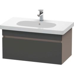 Тумба под раковину для консоли/столешницы Duravit DuraStyle 80х55х50 см, подвесная, ДСП, цвет: графит/базальт, 1 выдвижной ящик, прямоугольная