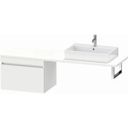 Тумба/шкафчик для консоли/столешницы Duravit DuraStyle под раковину 70х54,8х51,2 см, подвесная, ДСП, цвет: белый матовый, 1 выдвижной ящик, прямоугольная