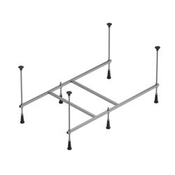 Каркас для ванны AM.PM X-Joy 120х70 см (шпильки), стальной, цвет серый, четыре опоры, прямоугольный, универсальный для ванны