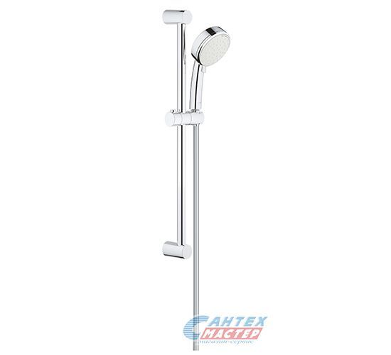 Душевой гарнитур Grohe New Tempesta 100 с 2-режимной лейкой 5,7 л/мин, штанга 600 мм хром 2757820E