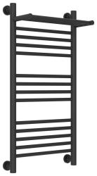 Полотенцесушитель Сунержа "Богема+ с полкой" 800х400 водяной, цвет тёмный титан муар