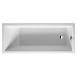 Ванна Duravit Vero Air 170х70 см встраиваемая, акриловая, цвет: белый, (без гидромассажа, ножек, сифона, фронтальной панели), прямоугольная, с одним наклоном для спины