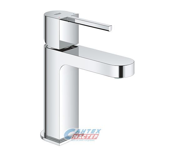 Смеситель для раковины Grohe Europlus New однорычажный, излив короткий, длина 111 мм, керамический, латунь, цвет хром, без донного клапана