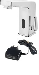 Смеситель для раковины/умывальника Deante SENSOR, сенсорный, неповоротный, длина излива 114 мм, с регулировкой температуры, латунь, цвет хром