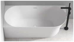 Ванна ABBER 170x78х60 акриловая, белая,угловая, левосторонняя,каркас AB9258-1.7 L