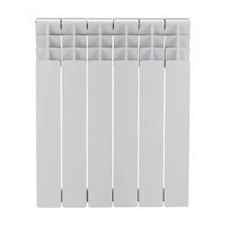 Радиатор биметаллический Kromwell Neo Bm 500 10 секций боковое подключение, для отопления квартиры, мощность 1400 Вт, настенный, батарея