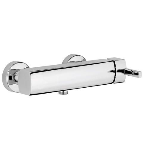 Смеситель для душа Webert Azeta однорычажный, керамический, настенный, без излива/шланга/лейки, латунь хром