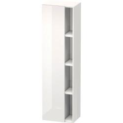 Пенал Duravit DuraStyle, 50x36x180 см, подвесной, (левый), с дверцей, с закрытыми/открытыми полками, цвет: белый глянец, в ванную комнату
