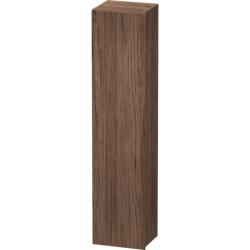 Пенал Duravit DuraStyle, 40x36x180 см, подвесной, (правый), с дверцей, с полкой, со стеклянными полками, цвет: орех темный, в ванную комнату