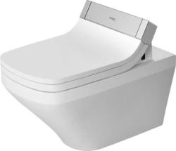 Унитаз Duravit DuraStyle 37х62 см, подвесной, цвет белый, санфарфор, прямоугольный, горизонтальный (прямой) выпуск, под скрытый бачок/инсталляцию, безободковый, для сиденья с душем SensoWash, для туалета/ванной комнаты