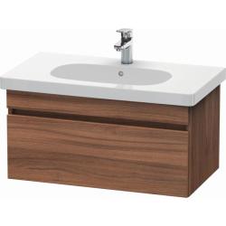 Тумба под раковину для консоли/столешницы Duravit DuraStyle 80х55х50 см, подвесная, ДСП, цвет: орех, 1 выдвижной ящик, прямоугольная
