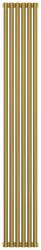 Радиатор отопления Сунержа Эстет-11 1800х270 6 секций, цвет золото, универсальное подключение, нержавеющая сталь, трубчатый