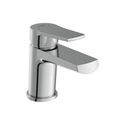 Смеситель для раковины/умывальника Cersanit City однорычажный, неповоротный, длина 85 мм, латунь, цвет хром