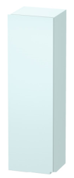 Пенал Duravit DuraStyle, 40x36x140 см, подвесной, (правый), с дверцей, с полкой, со стеклянными полками, цвет: светло-голубой/белый матовый, в ванную комнату
