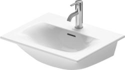 Раковина DURAVIT Viu 53х43х18,5 см, подвесная, прямоугольная, санфарфор, цвет белый, с 1 отверстием под смеситель, слив/перелив