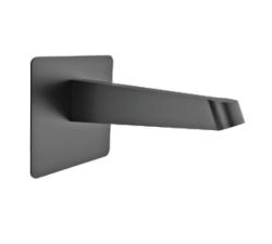 Кронштейн для тропического душа Raglo R470.33.09, цвет графит, 248 мм, встраиваемый, прямоугольный, для ванной, нержавеющая сталь 