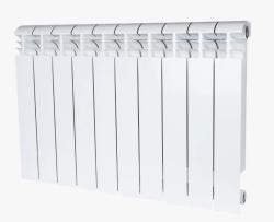Радиатор STOUT VEGA 500/10 биметаллический, боковое подключение, для отопления квартиры, дома, водяные, мощность 1870 Вт, настенный, цвет белый