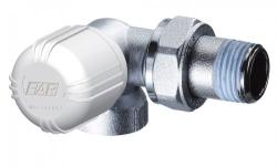 Клапан FAR термостатический трехосевой 1/2"вн.х M24x19 нр. левосторонний, хром FT 1627 12