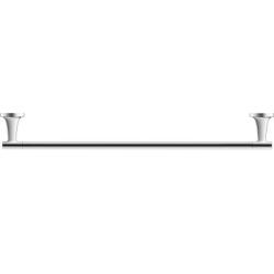 Полотенцедержатель Duravit Starck T, одинарный, настенный, неповоротный, 60 см, металлический, форма округлая, для полотенец, в ванную/туалет/душевую кабину, цвет хром, к стене