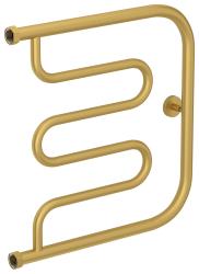 Полотенцесушитель Сунержа "Лира+" 600х600 Н. Г. 1", водяной, цвет матовое золото