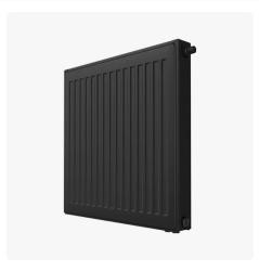 Радиатор Royal Thermo VENTIL COMPACT 11/600/800 стальной, панельный, нижнее подключение, для отопления квартиры, дома, водяные, мощность 1109 Вт, настенный, цвет черный