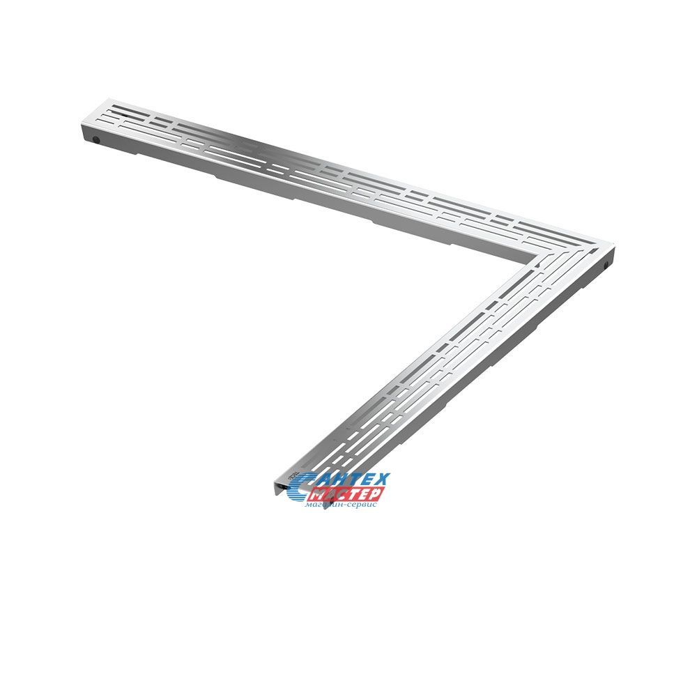 Решетка TECEdrainlinе “basic" для слива из нержавеющей стали, угловая 1200 x 1200 мм, TECE, 611210