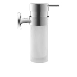 Дозатор Duravit Starck T для жидкого мыла, настенный, металл/стекло матовое, цвет хром, емкость дозатора объемом - 200 мл, для кухни/ванной, на стену