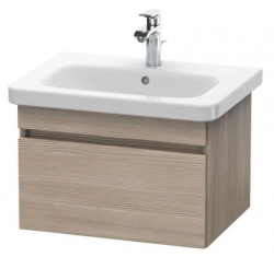 Тумба/шкафчик для консоли/столешницы Duravit DuraStyle под раковину 70х54,8х51,2 см, подвесная, ДСП, цвет: сосна серебристая, 2 выдвижных ящика, прямоугольная