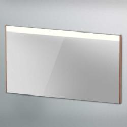 Зеркало Duravit Brioso, 122х70х3,5 см с LED/ЛЕД-подсветкой, прямоугольное, подвесное/настенное, цвет рамы: дуб терра, настенный выключатель, для ванной