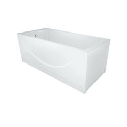 Панель для ванны Loranto Стандарт боковая, 70 см, пластиковая, цвет- белый, (экран для ванны) прямоугольная, боковая панель, левая/правая, левосторонняя/правосторонняя, универсальная, для ванны