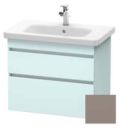 Тумба под раковину для консоли/столешницы Duravit DuraStyle 90х47,8х51,2 см, подвесная, ДСП, цвет: светло-голубой/базальт, 2 выдвижных ящика, прямоугольная