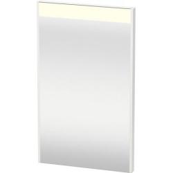 Зеркало Duravit Brioso, 42х70х4,5 см с LED/ЛЕД-подсветкой, прямоугольное, подвесное/настенное, цвет рамы: белый глянец, сенсорный выключатель, диммер, для ванной