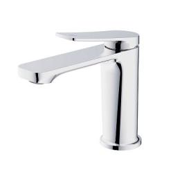 Смеситель для раковины/умывальника Splenka S40.10 однорычажный, неповоротный, фиксированный излив, длина 137 мм, высота 111 мм, латунь, цвет хром